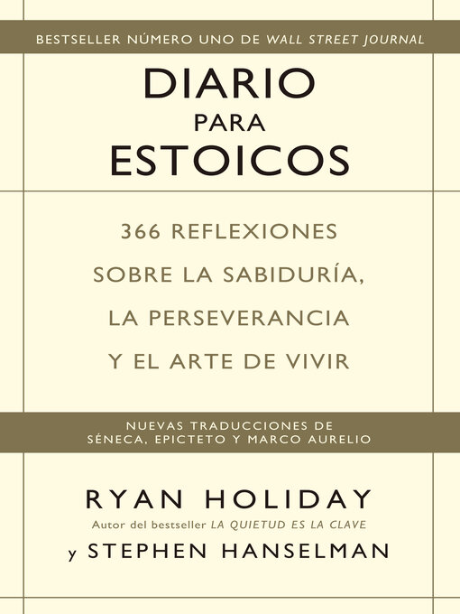 Title details for Diario para estoicos by Ryan Holiday - Wait list